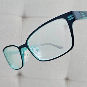 Zenni Optical Women Eyeglasses Frame Black Tone Glasses eye Wear Frame only